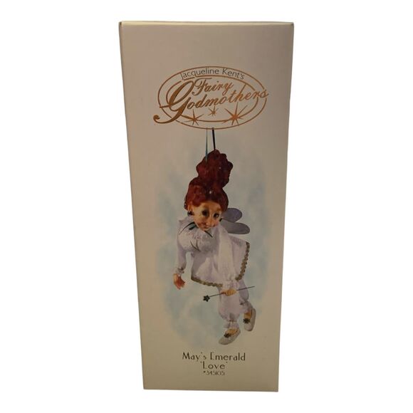 Jacqueline Kent's Collection Fairy Godmothers May's Emerald Love Porcelain Doll - Picture 15 of 16